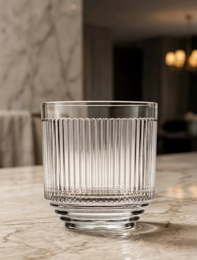 Paşabahçe Dorian 6'lı Viski Bardağı 300 ml 5231301 Şık Kesimli Kristal Görünümlü Su & Meşrubat Bardağı Seti