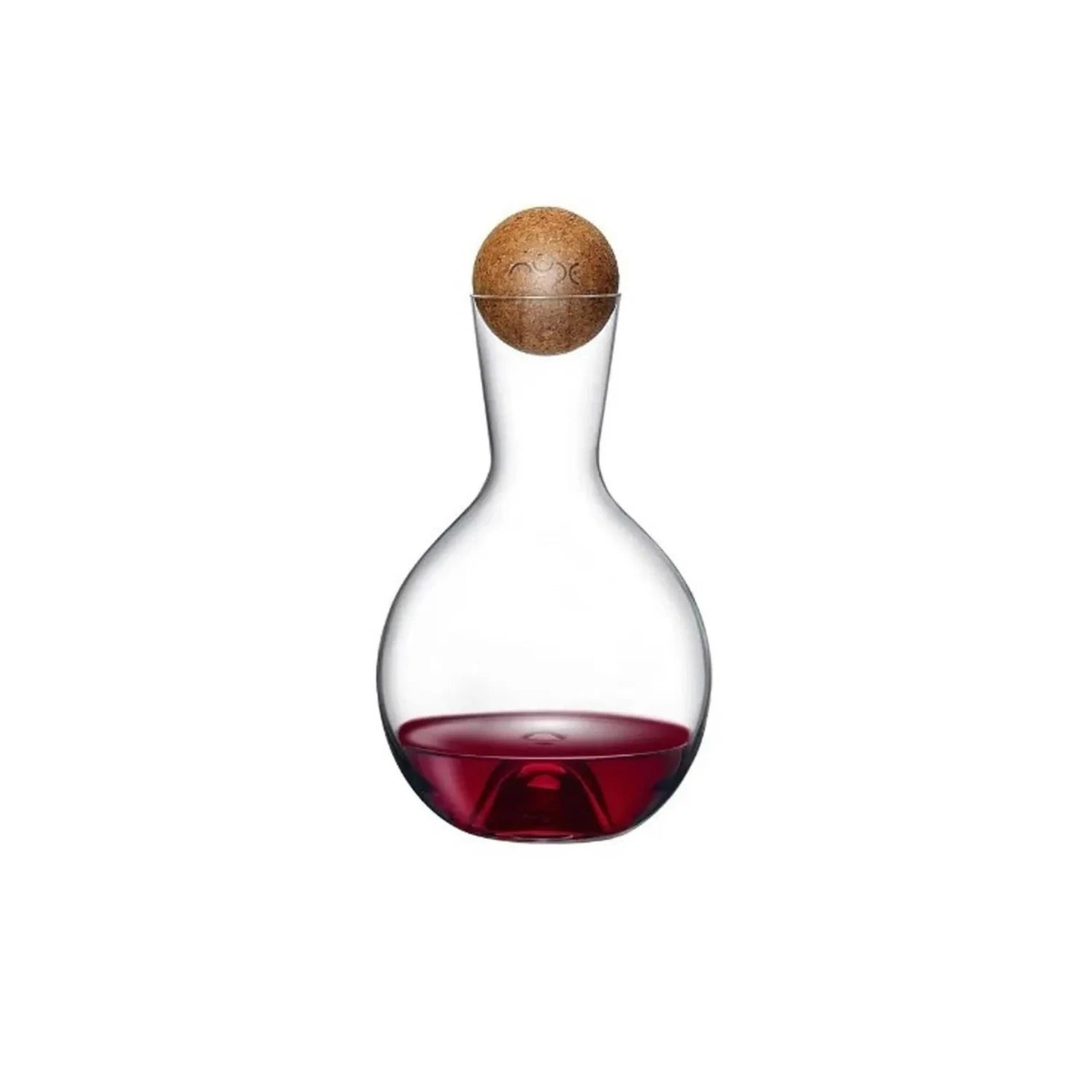 Nudeglass 28303 Vintage Mantar Kapaklı Kristal Karaf – Şık ve Modern Tasarım | 750cc Kapasiteli Lüks Karaf