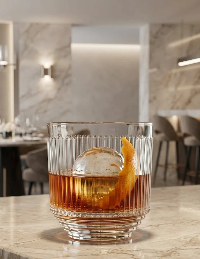 Paşabahçe Dorian 6'lı Viski Bardağı 300 ml 5231301 Şık Kesimli Kristal Görünümlü Su & Meşrubat Bardağı Seti