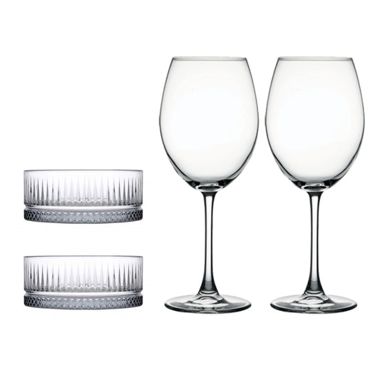 Paşabahçe Enoteca Kadeh - Elysia Çerezlik Takımı - 4 Parça (44738-530042)