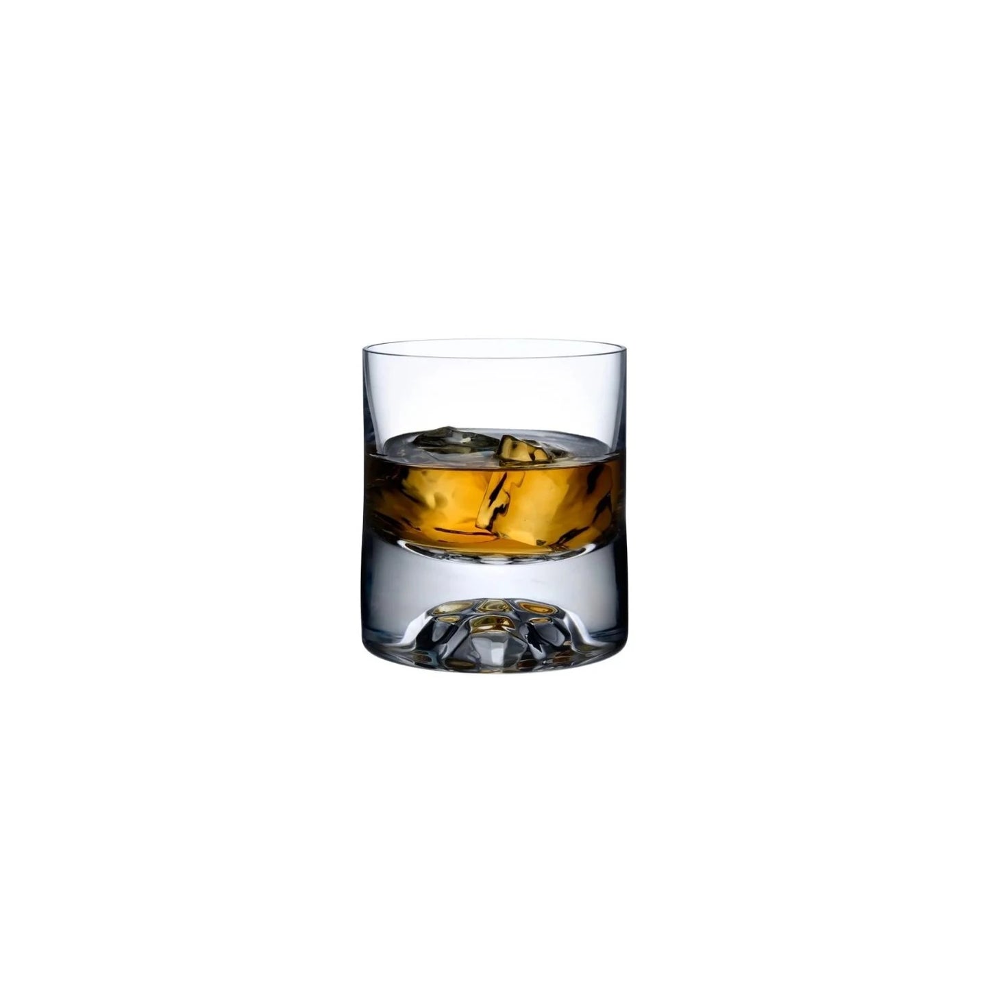 Nudeglass 22299 Shade Kuru Kafa Figürlü Viski Bardağı – Şık ve Modern Kristal Cam | 2'li Set |