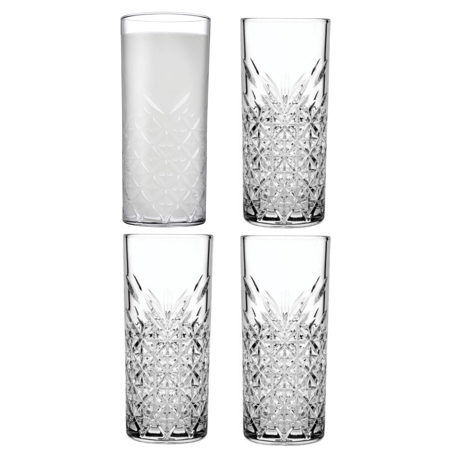 Paşabahçe 420326 Timeless Serisi Rakı Bardağı 180cc - 4 Adet