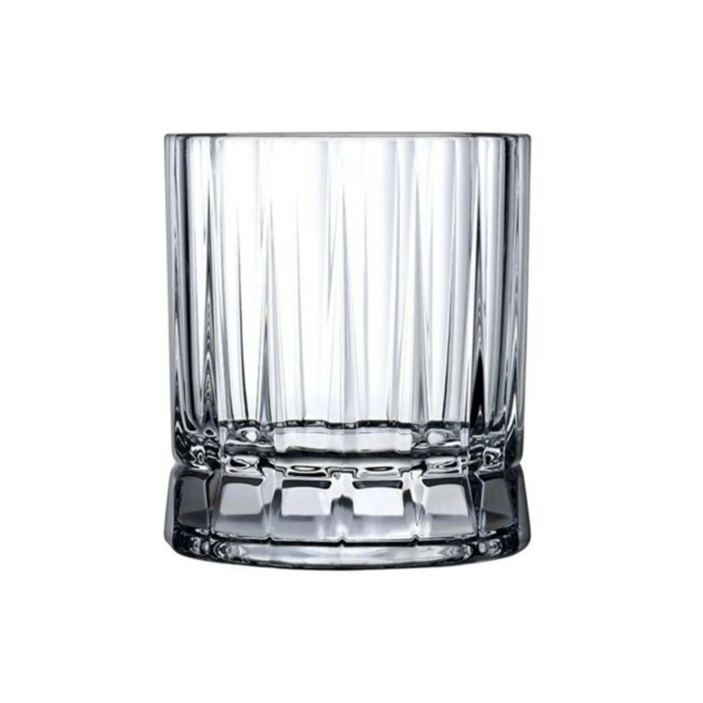 Paşabahçe Prisma Viski Şişesi (800cc) ve 4 Adet NudeGlass Wayne Viski Bardağı (250cc) Seti (92060-68174)
